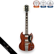 Guitare électrique Gibson Custom Murphy Lab 1964 SG Standard Faded Cherry...