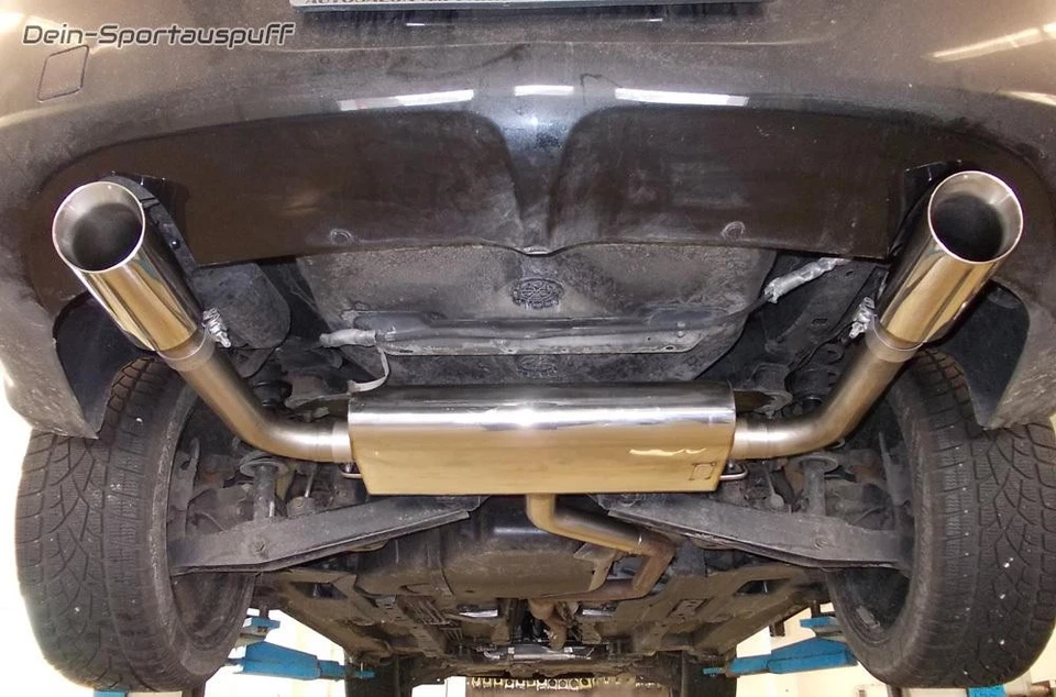 FOX Duplex Escape Deportivo Chrysler Sebring sedán Js Bj.07-10 1x100mm Doble - Imagen 3 de 4