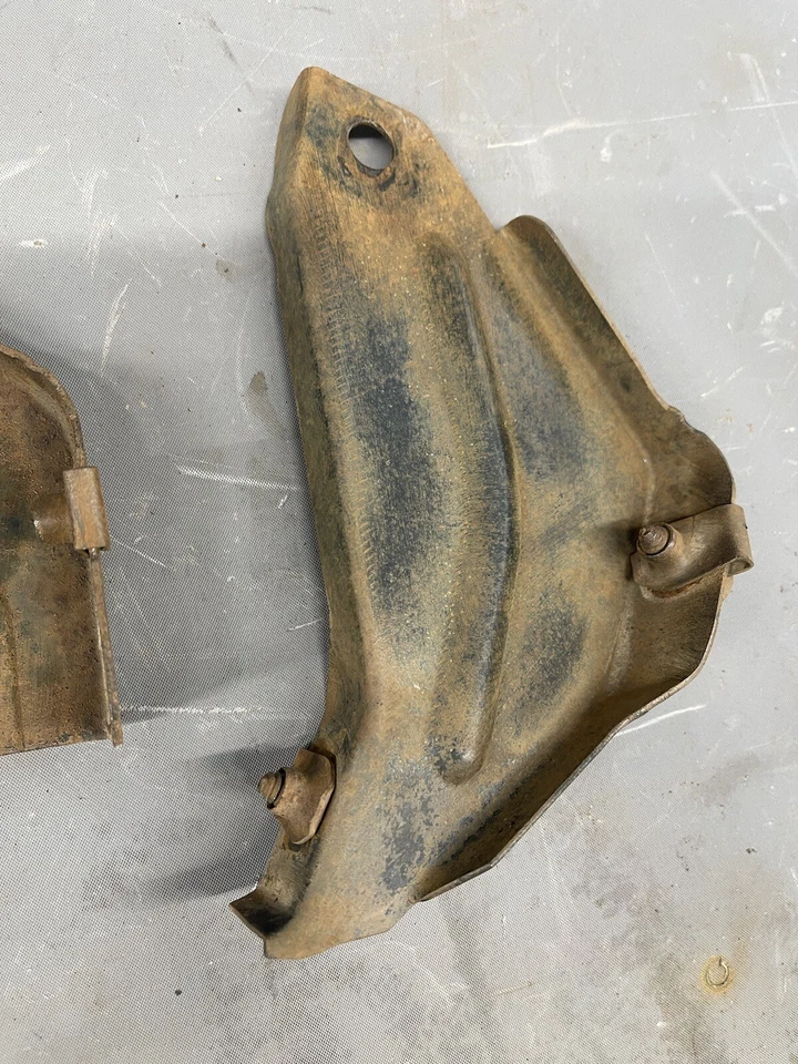 1973 Pontiac Grand Am передний бампер нижний клапан брызговик щит монтажные кронштейны - Изображение 4 из 4