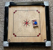 carrom board full size 35 " * 35" with coins