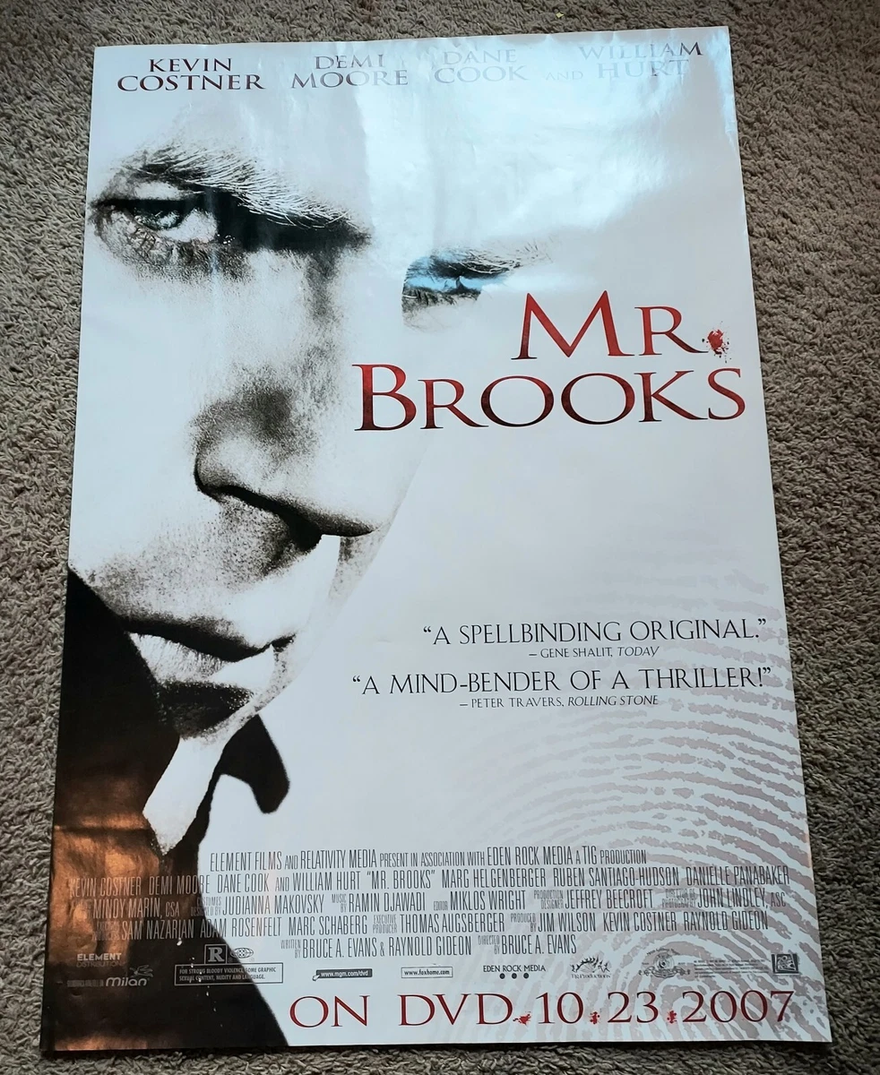 MR. BROOKS (2007) Movie Theater Actual Poster 40x27 Kevin Costner Demi  Moore | eBay