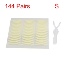 144 Pairs Invisible Eyes Shape Lift Up Double Eyelid Sticker Adhesive Tape S