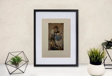 Pablo Picasso Hand-Signed Original Print With COA and +$3,500 USD Appraisal.*-