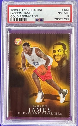 LeBron James 2003 Topps LeBron James #103 Refractor