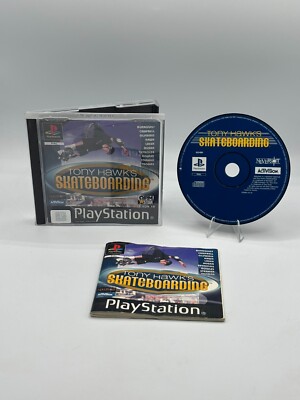 PS1 Sony PlayStation 1    TONY HAWKS SKATEBOARDING - CIB / PAL