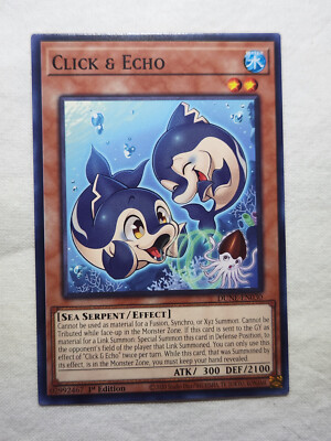 Yugioh! Click & Echo DUNE-EN030 Common 1st Edition - Mint Condition