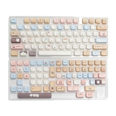 Ergonomic 140Key Sea Kitten PBT MAO Keycaps for Mechanical Keyboard Keycap
