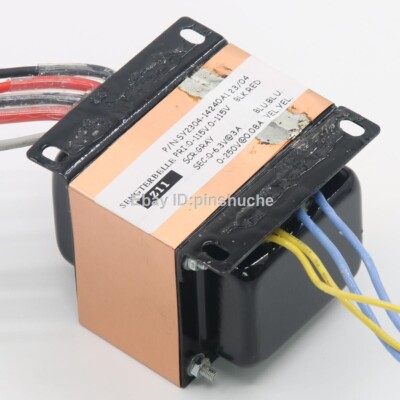HiFi Auido Copper EI Transformer 0-250V 0-6.3V For Cat SL-1 Tube Preamplifier