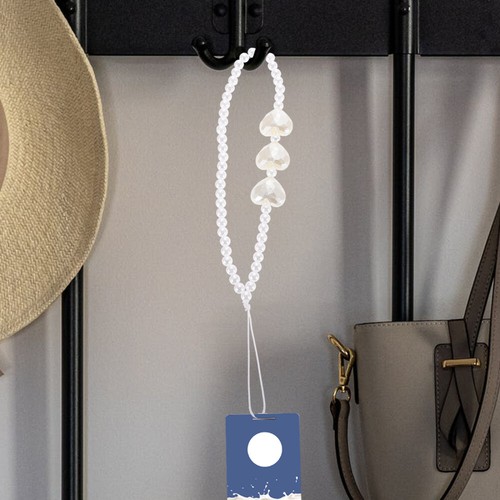 2 Pcs Mobile Phone Decorative Lanyard Beaded Pearls Wrist Strap Cell - 第 12/12 張圖片