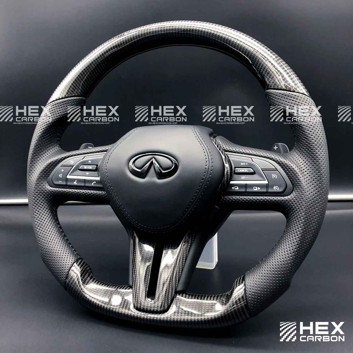 Jalisco's CarbonFiber Custom Steering Wheel Infiniti Q50, 49 OFF