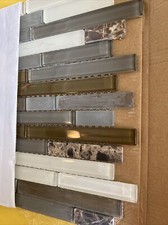 ekb innovations Clear Instant Mosaic Peel and Stick Tile 12 x 12" Kitchen Bath