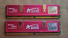 (Lot of 2) ADATA Memory 2GB M20AD6H3J4171Q1E52 DDR2 800(5) 2GX16  Desktop RAM