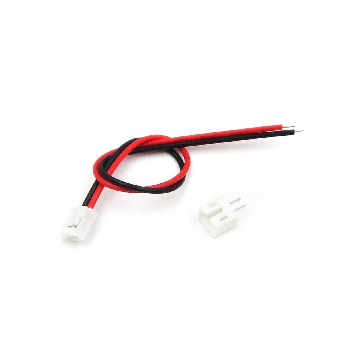 50Sets Mini Micro JST 2.0mm PH 2-Pin Connector Plug With Wires
