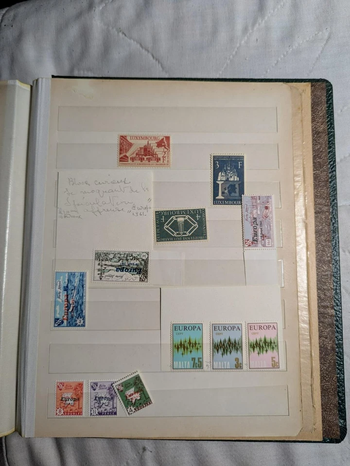 Colección Europa inusual de calidad en álbum de stock de calidad - MNH ~48 fotos Foto 4 de 4