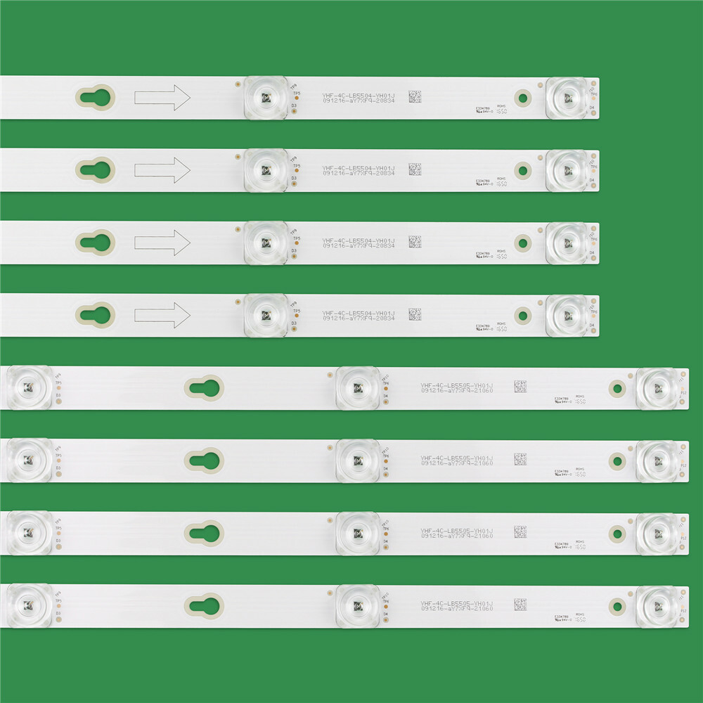Kit Strisce LED Retroilluminazione Per TV TCL 55S401/55S405 E Thomson, 8 Pezzi, Famfutr