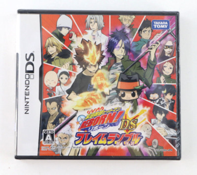 Katekyoo Hitman Reborn Flame Rumble Nintendo DS Japan US Seller NEW Y SEALED