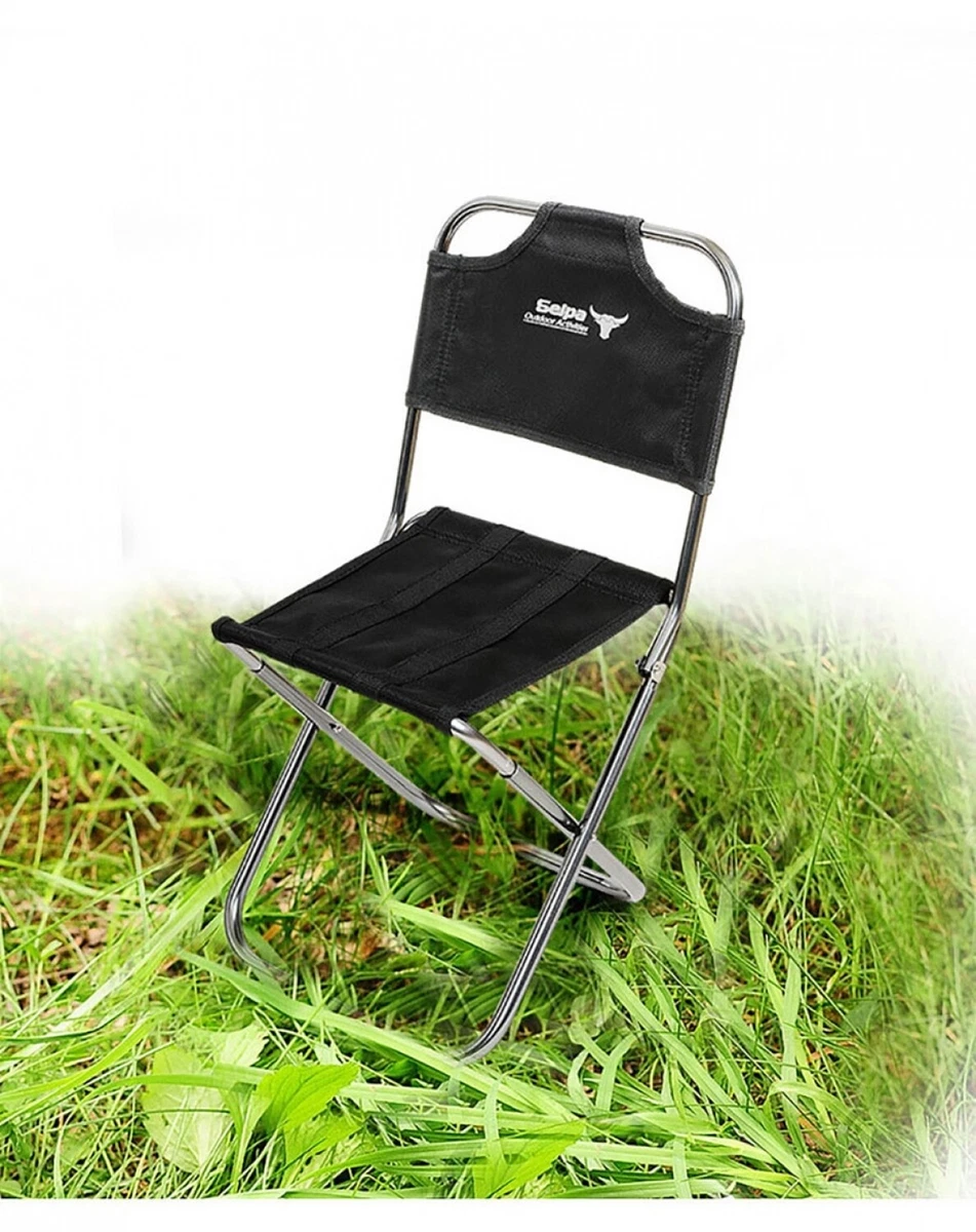 Fishing Chair Folding Camping Outdoor Portable Aluminum Alloy Small Picnic  Seat