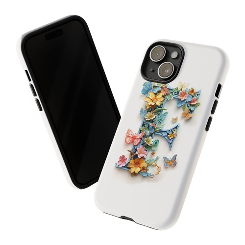 Floral Letter F Phone Case for iPhone, Samsung & Google Pixel - Picture 39 of 227