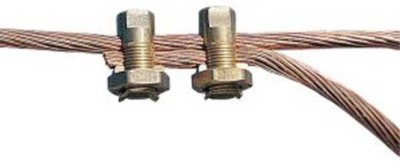 10x Cabac Split Bolt Connectors Line Tap Tinned Brass 7mm 16mm Or 25mm Ebay