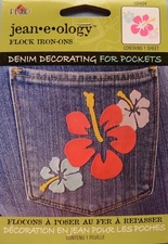 jean.e.ology Hibiscus Motif