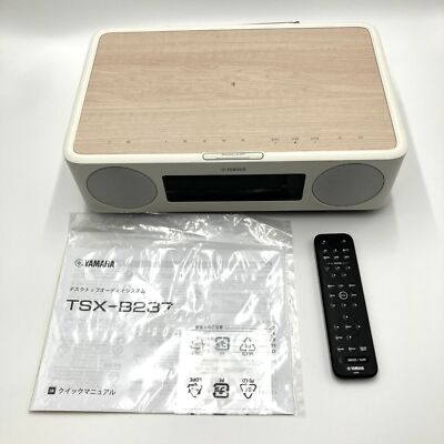 YAMAHA TSX-B237 (MN) Desktop Audio CD/USB/FM Radio/Bluetooth /Qi