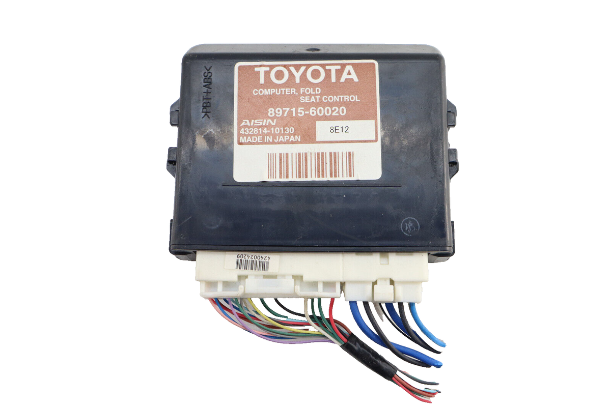 08-11 LEXUS LX570 OEM POWER FOLDING SEAT CONTROL MODULE SET