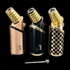 Scorch Torch 45 Degree Triple Flame Torch Lighter w/Cigar Punch 61731