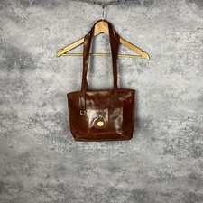 Borsa donna vintage The Bridge in pelle marrone made in Italy