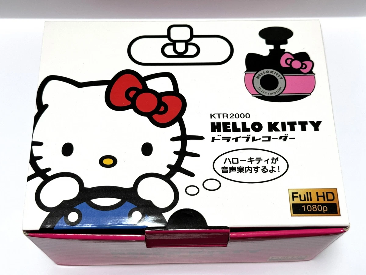 SEIWA Hello Kitty Dash Cam Full HD HDRWDR SONY Image Sensor with 16GB  MicroSDHC | eBay
