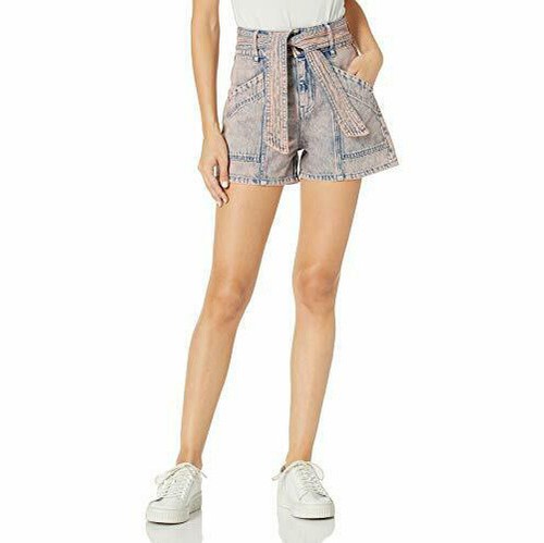JOIE Denim Bermuda Shorts Women High 