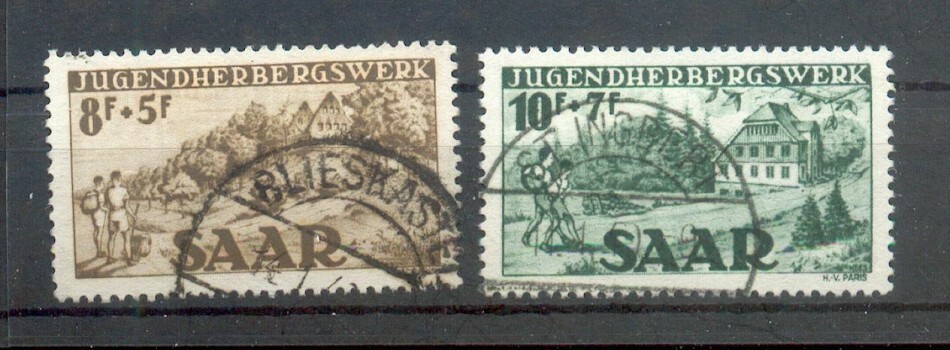 Saar 262/63 set checked and verified 260EUR (49459