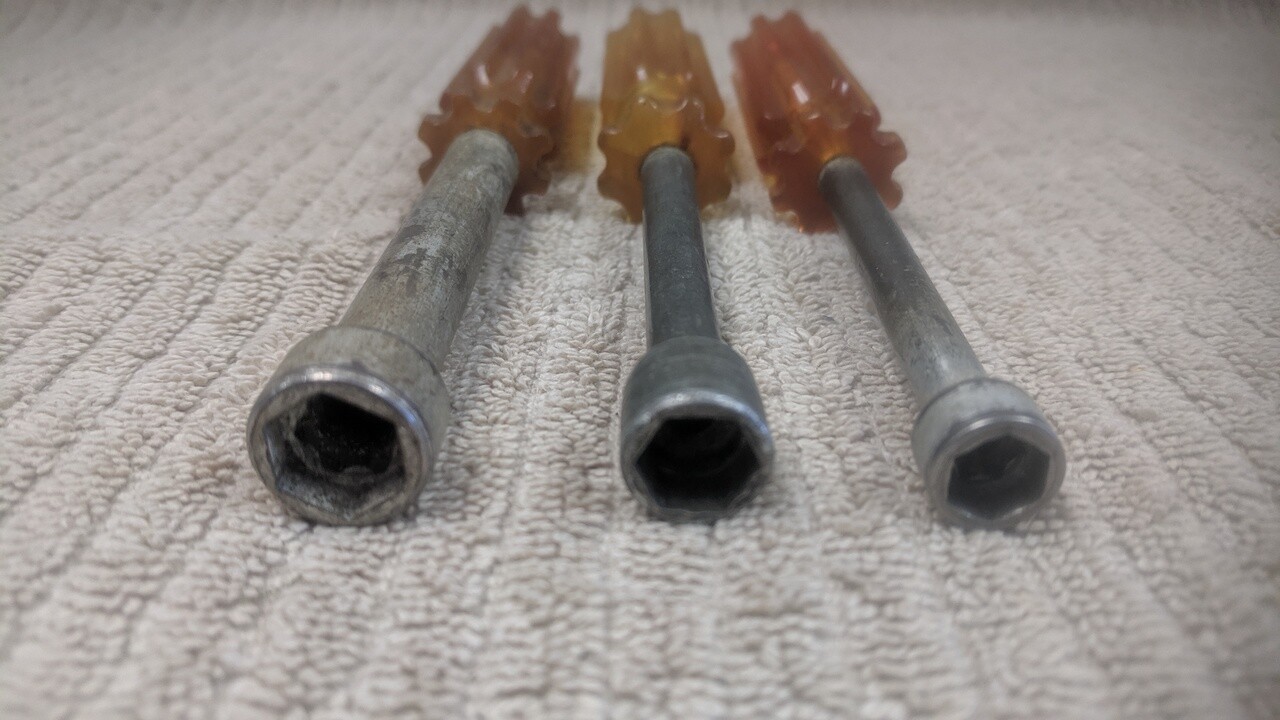 LOT OF 3 VINTAGE VACO NUT DRIVERS 5/16 3/8 7/16 Free Shipping!! eBay