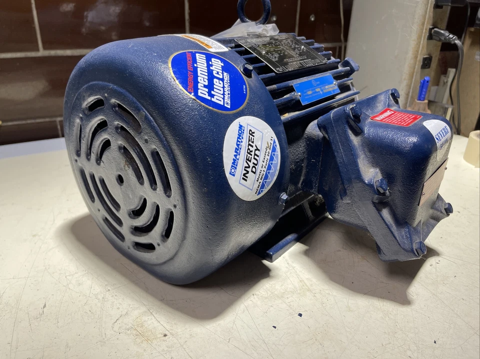 *New* Marathon JK182TTGS40768FL Blue Chip / Severe Duty 1-1/2HP 208/460V 1175RPM - Image 4 of 4