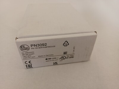 IFM electronic  Drucksensor      PN3092  /  PN-100-SER14-MFR     Neu in OVP
