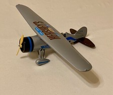 Vtg Hershey's Lockheed Airplane DieCast Metal-Coin Bank 100th Anniversary 1994