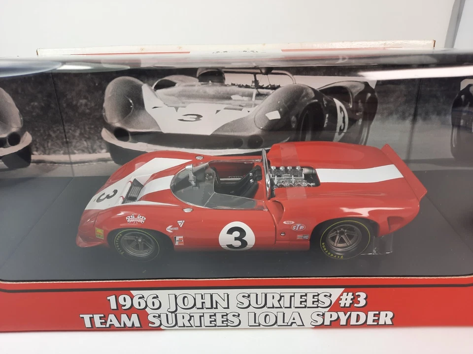 GMP Lola Spyder #3 John Surtees 1966 1/18 12004 - Immagine 2 di 4