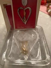 HALLMARK OUR FIRST CHRISTMAS HEART