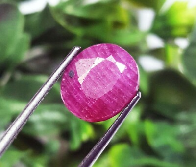 Certified 100% Natural Red Ruby 4.60 Ct Loose Gemstone With Free Delivery