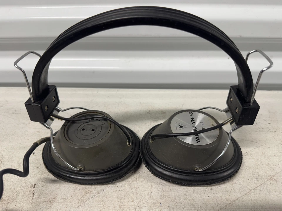 Yaesu YH-55 Shortwave Receiver Transceiver Communications Headphones - Image 2 of 4
