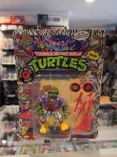 Heavy Metal Raph Rock 'n' Rollin' TMNT 1991 Playmates Action Figure Unpunched