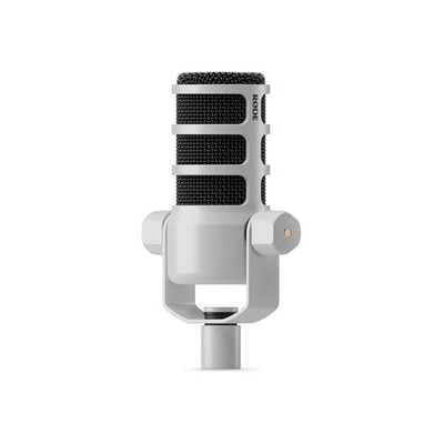 RODE PodMic Weiß - Dynamisches Podcast-Mikrofon