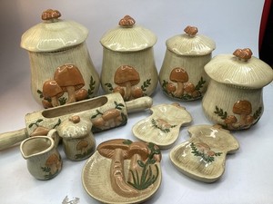アンティーク マッシュルーム　ポッテリー Vintage Ceramic Mushroom | eBay