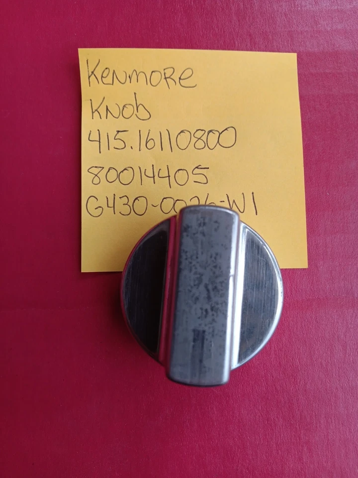 KENMORE GAS CONTROL KNOB Barbecue 415.16110800 G430-0026-W1 80014405 - Image 4 of 4