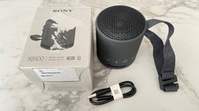 Sony XB100 Genuine Extra Bass Portable Bluetooth Speaker Black-Free Shipping