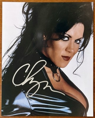 CHYNA Signed 8x10 Photo WWF WWE Wrestling Diva Autographed, DX Member