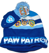 NWT Toddler Boys PAW PATROL Beannie Hat Gloves OSFM Super Cute FS: