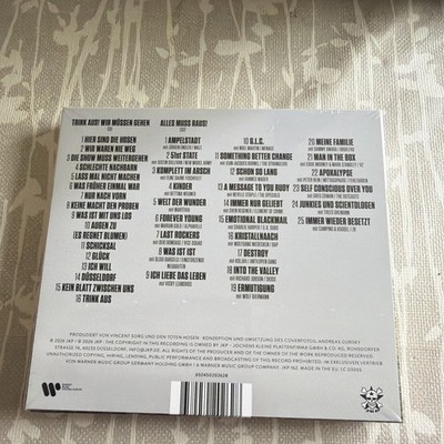 Toten Hosen ''trink aus, wir müssen gehen'' 2CD Digipack NEU Album 2026