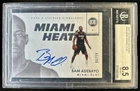 2017-18 Panini Encased Bam Adebayo Rookie RC Auto Autograph #/99 Heat BGS 8.5
