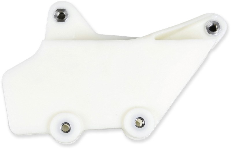 Guide chaîne UFO blanc transparent évite le déraillement des motos Yamaha