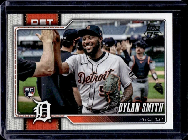 2026 Topps Dylan Smith RC Golden Mirror Variation Rookie SSP #13 Tigers